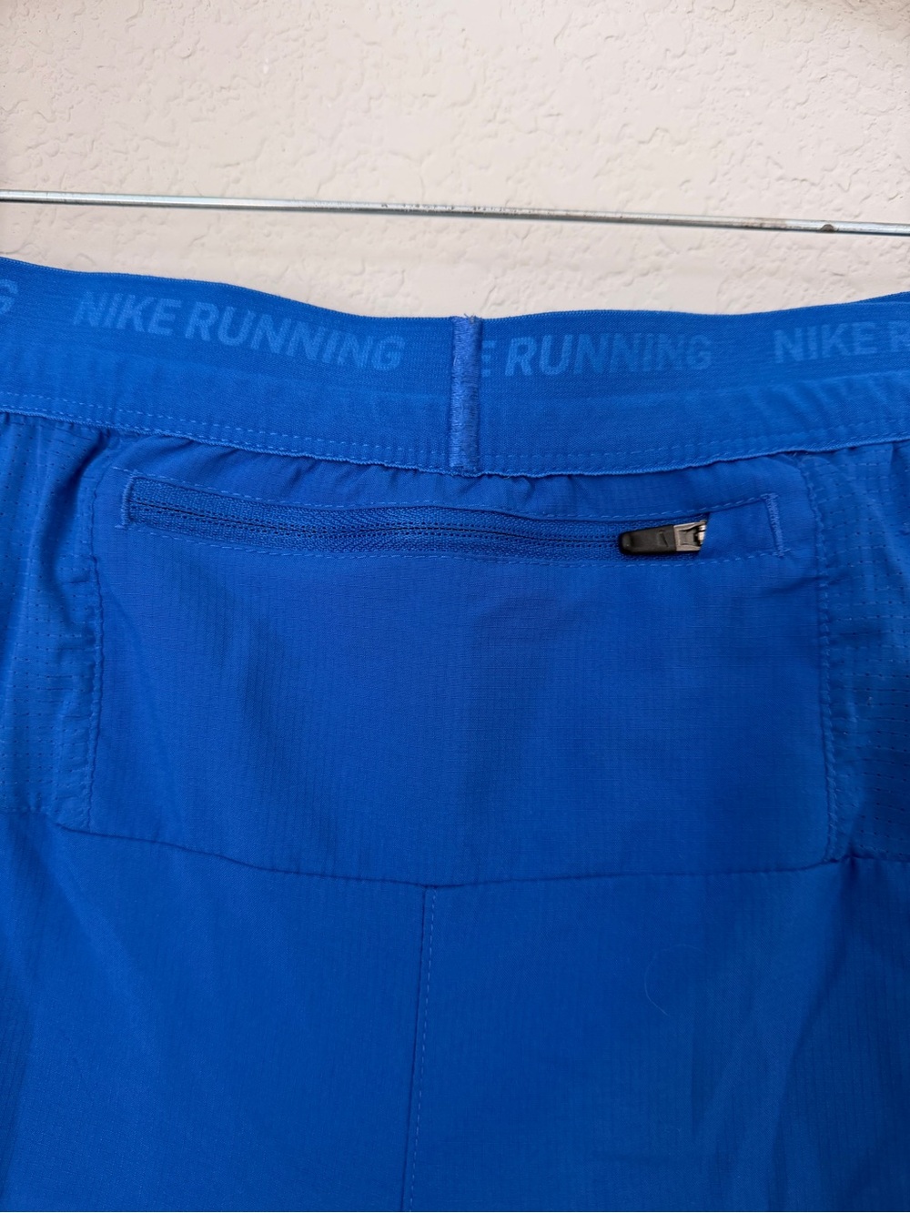 Nike Women's Royal Blue Athletic Running Shorts with Black Drawstring - Picture 7 of 11